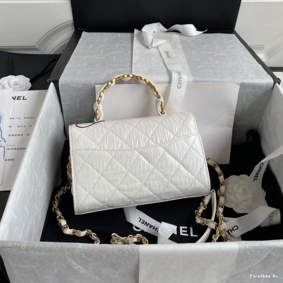 Firstbag Ru MINI FLAP CHANEL WITH TOP HANDLE BAG 0819